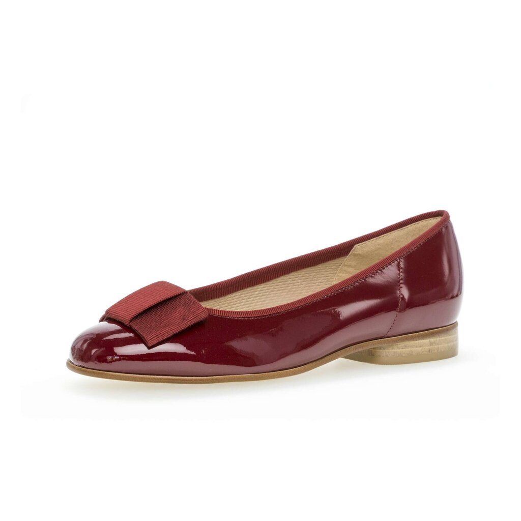 Gabor fashion Eleganter Ballerina rot