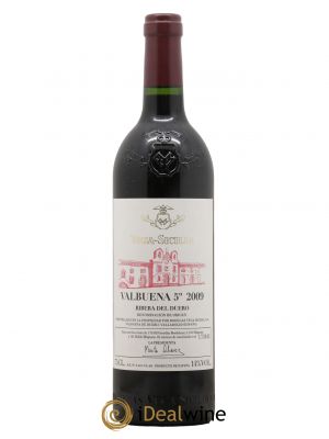 Ribera Del Duero DO Vega Sicilia Valbuena 5 ano Famille Alvarez  2009 - Lot de 1 Bouteille