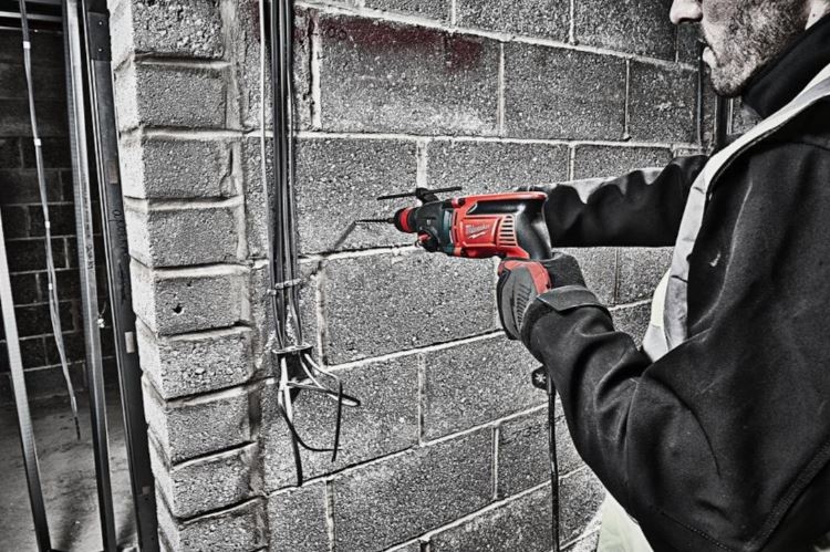 Milwaukee 4933464579 PH 26 TX SDS-Plus rotary hammer 26 mm 3-speed Fixtec 800W 2.4J
