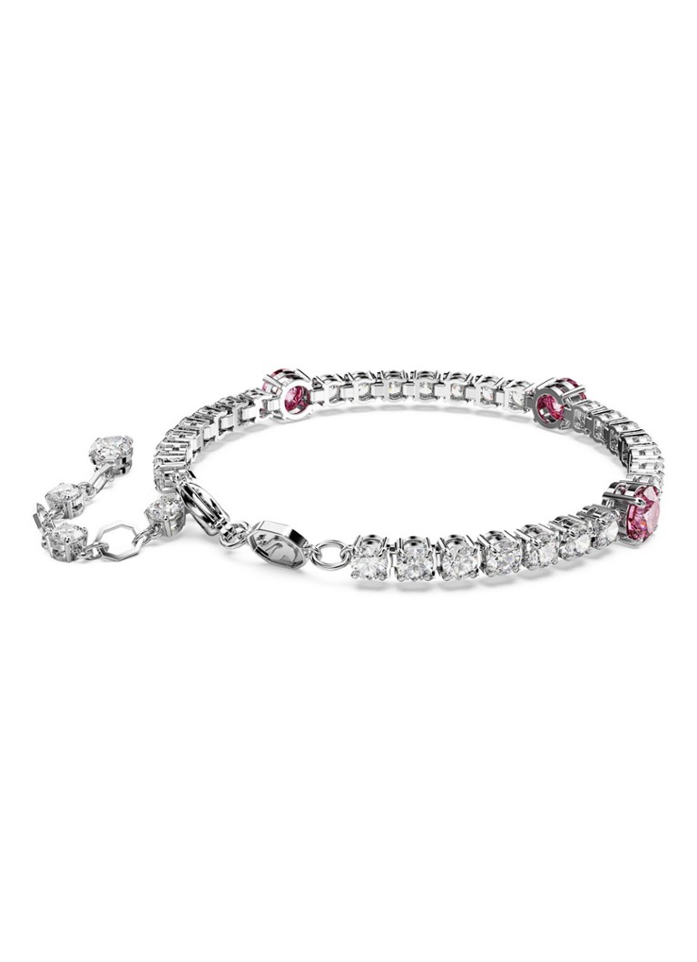 Bracciale tennis Swarovski Matrix, taglia M, con cristallo