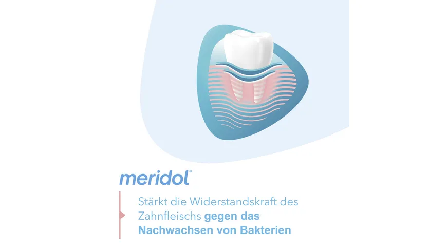 meridol Zahnfleischschutz Zahnpasta bei Zahnfleischbluten, Zahnfleischentzündung oder Zahnfleischrückgang 75 ml
