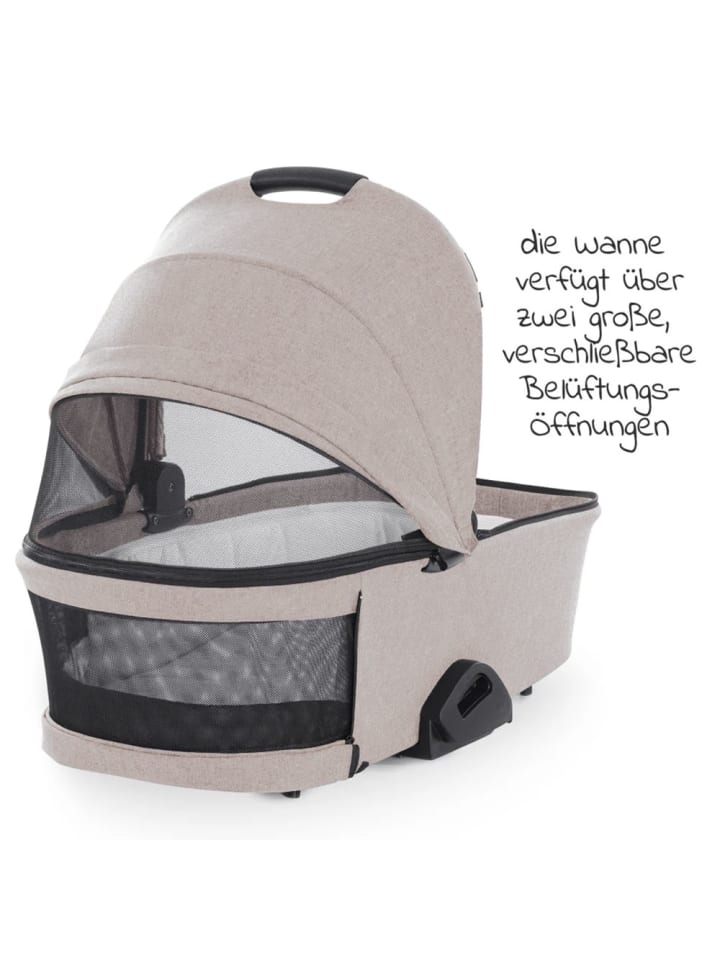 Hauck 4in1 Kinderwagen-Set Vision X Trio Set - inkl. i-Size in beige,schwarz günstig kaufen onesize