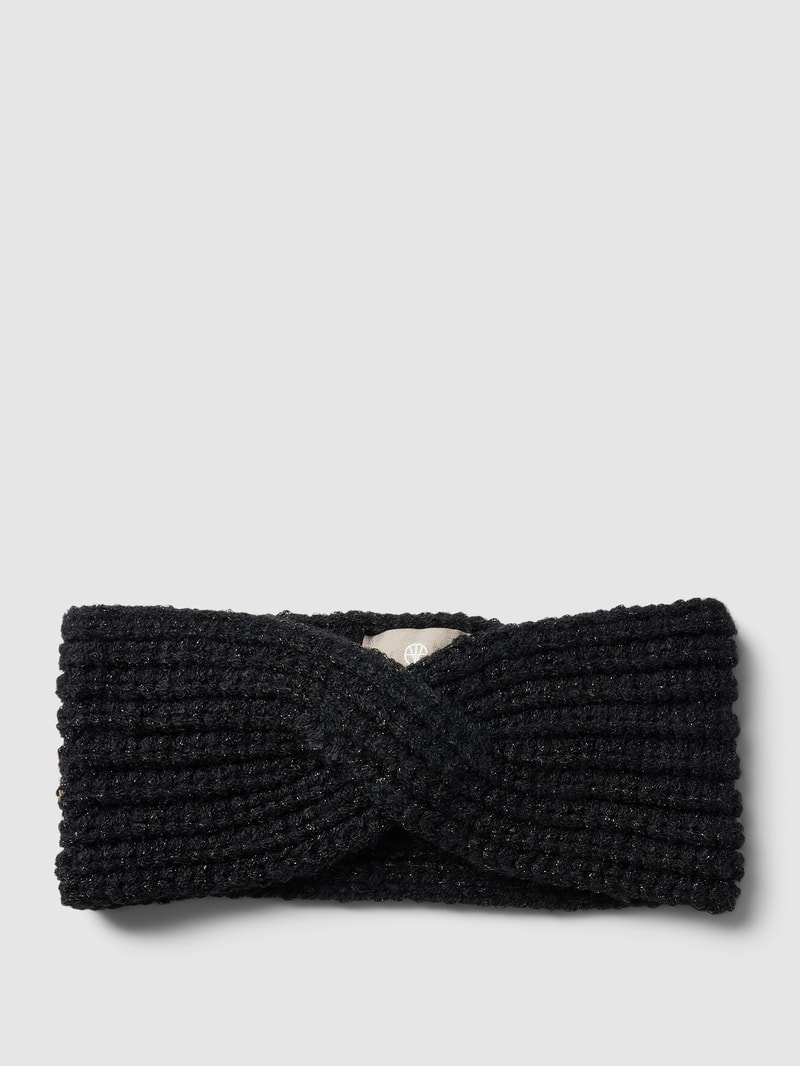 Stirnband mit Knoten-Detail in schwarz
