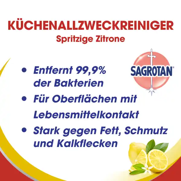 Küchen-Reiniger Spritzige Zitrone