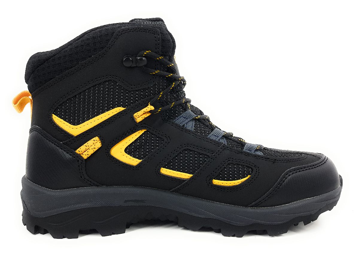 Jack Wolfskin Vojo Tex. MID K 4042181/6361 Schwarz 6361 black/yellow