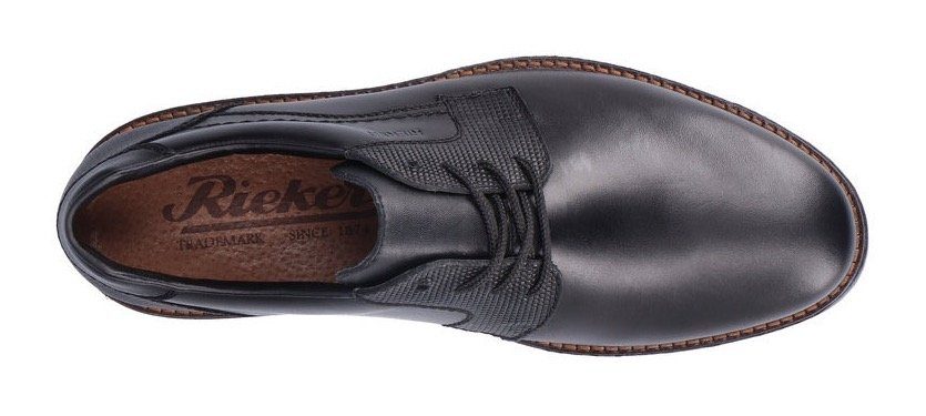 Rieker Schnürschuh mit dezentem Logoschriftzug