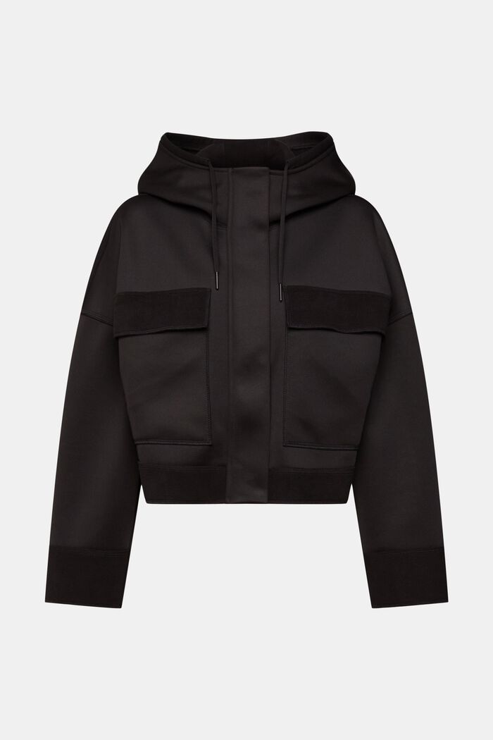 Scuba-Jacke mit Kapuze