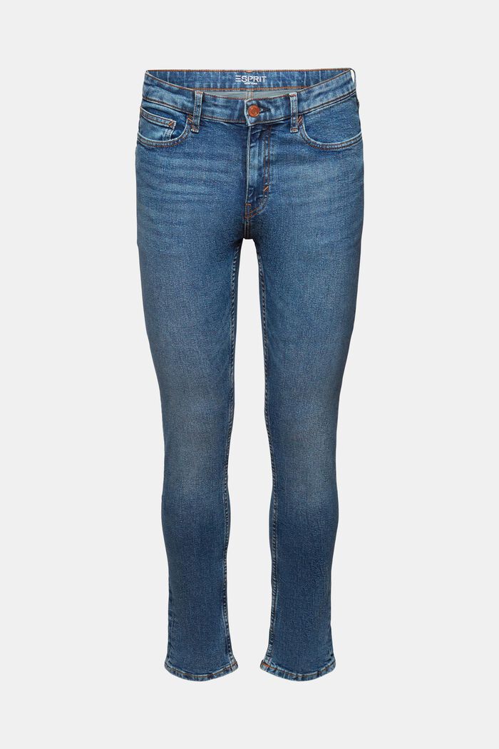 Skinny Jeans mit mittlerer Bundhöhe