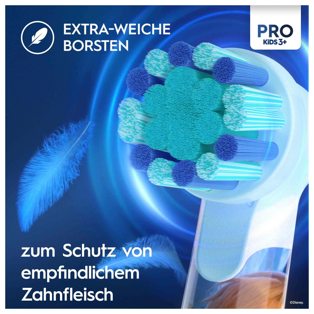 Elektrische Zahnbürste Vitality PRO Kinder Frozen, ab 3 Jahren, 1 St
