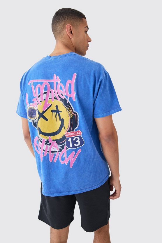 Oversize T-Shirt-Set mit Print