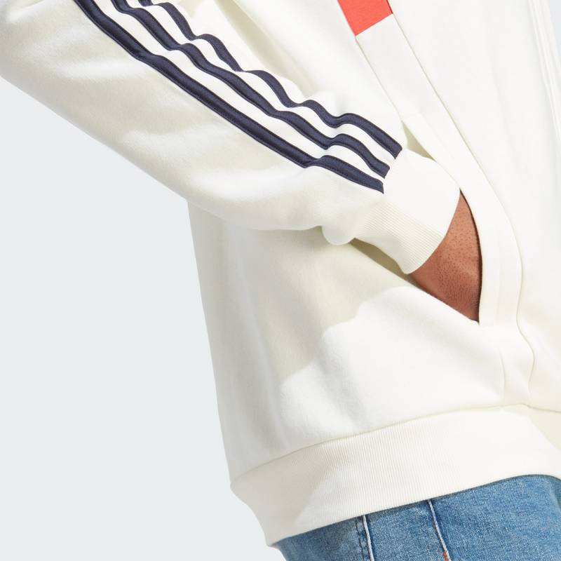 adidas Colourblock Kapuzenjacke Sweatjacke Herren