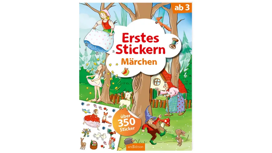 Erstes Stickern Märchen