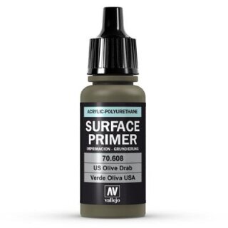 Vallejo Surface Primer U.S. Olive Drab (17ml)