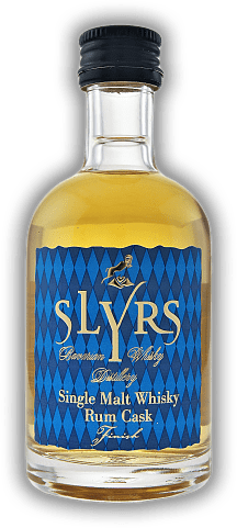 Slyrs Bavarian Single Malt Whisky Rum Cask Finished 0,05 Liter Slyrs Bavarian Single Malt Whisky Rum Cask Finished 0,05 Liter  0,05	 Liter - Vol 46%