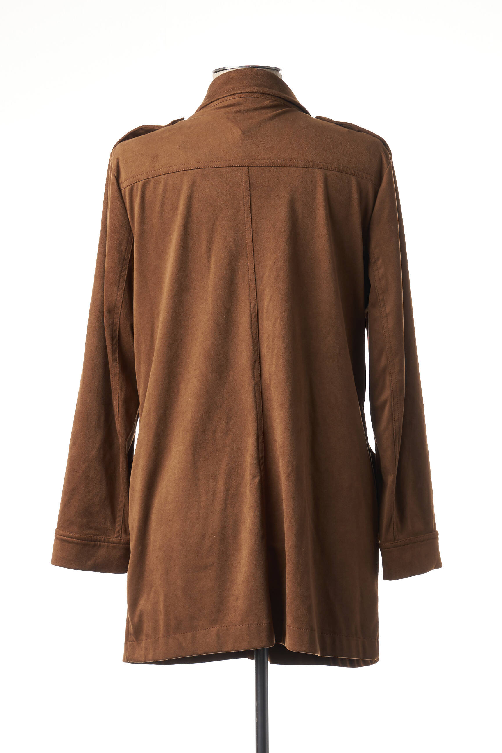 Christine Laure Tuniquemanchelongue Femme couleur marron