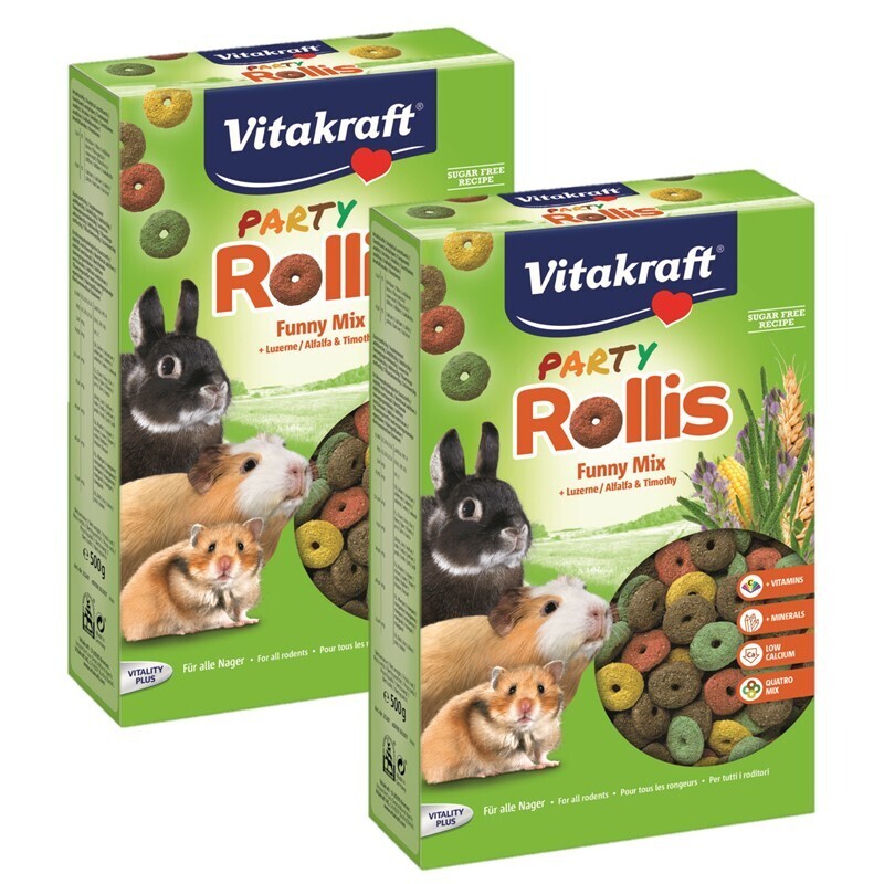 Vitakraft Snacks Vitakraft Party Rollis 2x500 g