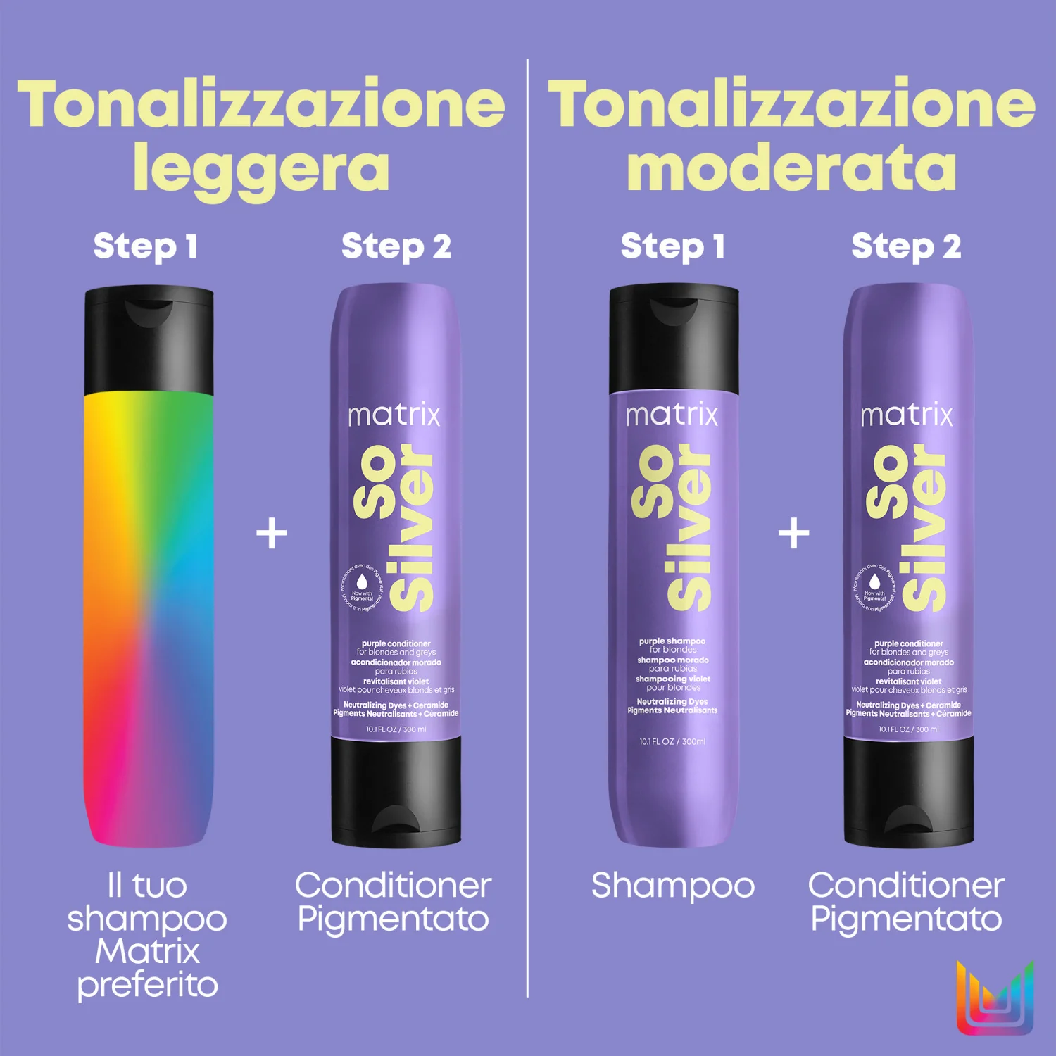 Total Results So Silver Purple kondicionieris - matu krāsu aizsargājošs kondicionieris