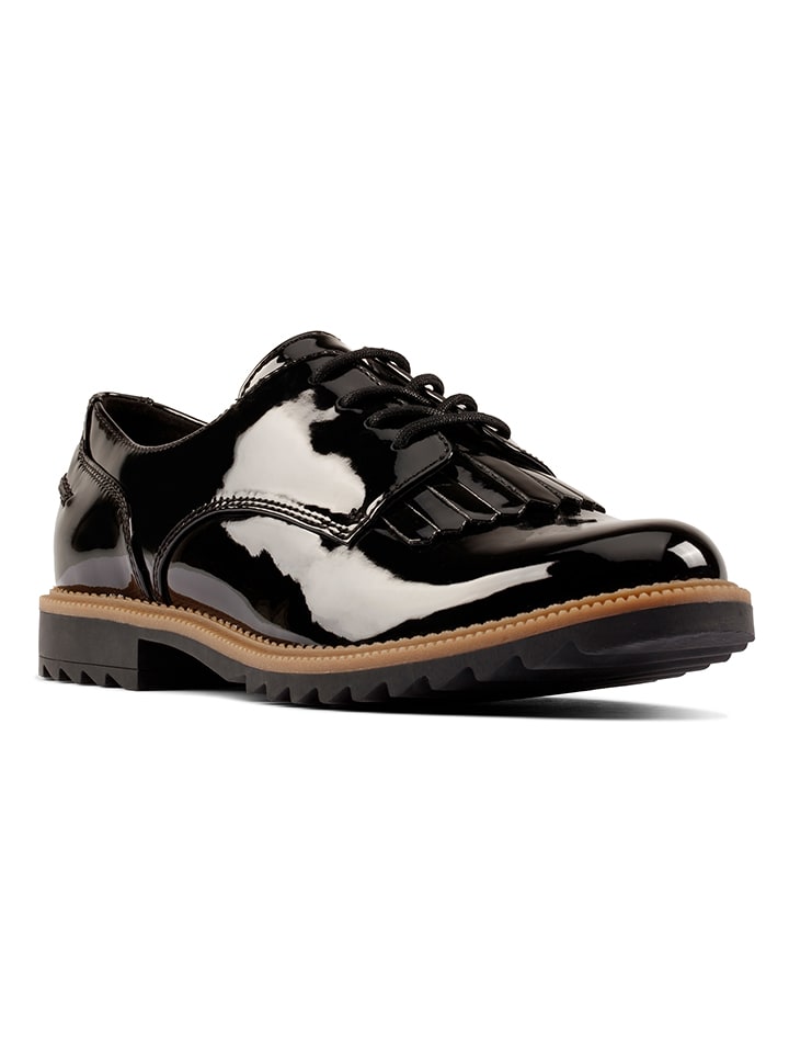 Clarks Schnürschuhe ''Griffin Mabel'' in Schwarz günstig kaufen