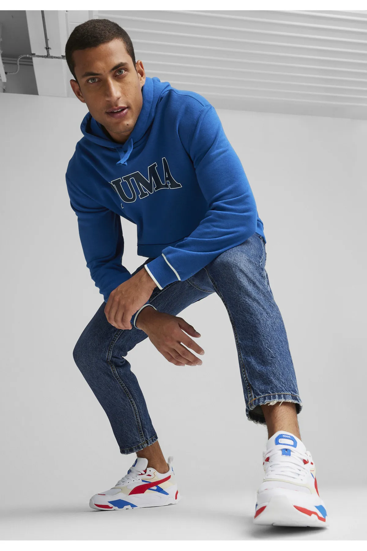 Puma  Sneaker - Weiß - Flacher Absatz