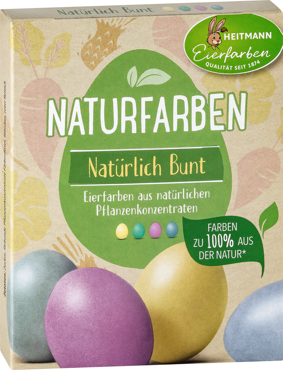Eierfarben, Natürlich Bunt, 1 St