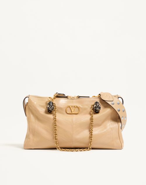 Bolsa de ombro Valentino Garavani Panthea Chevron Nappa