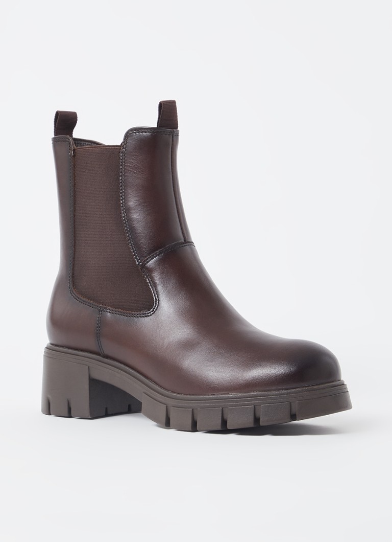 Jonak  Arona chelsea boot van leer