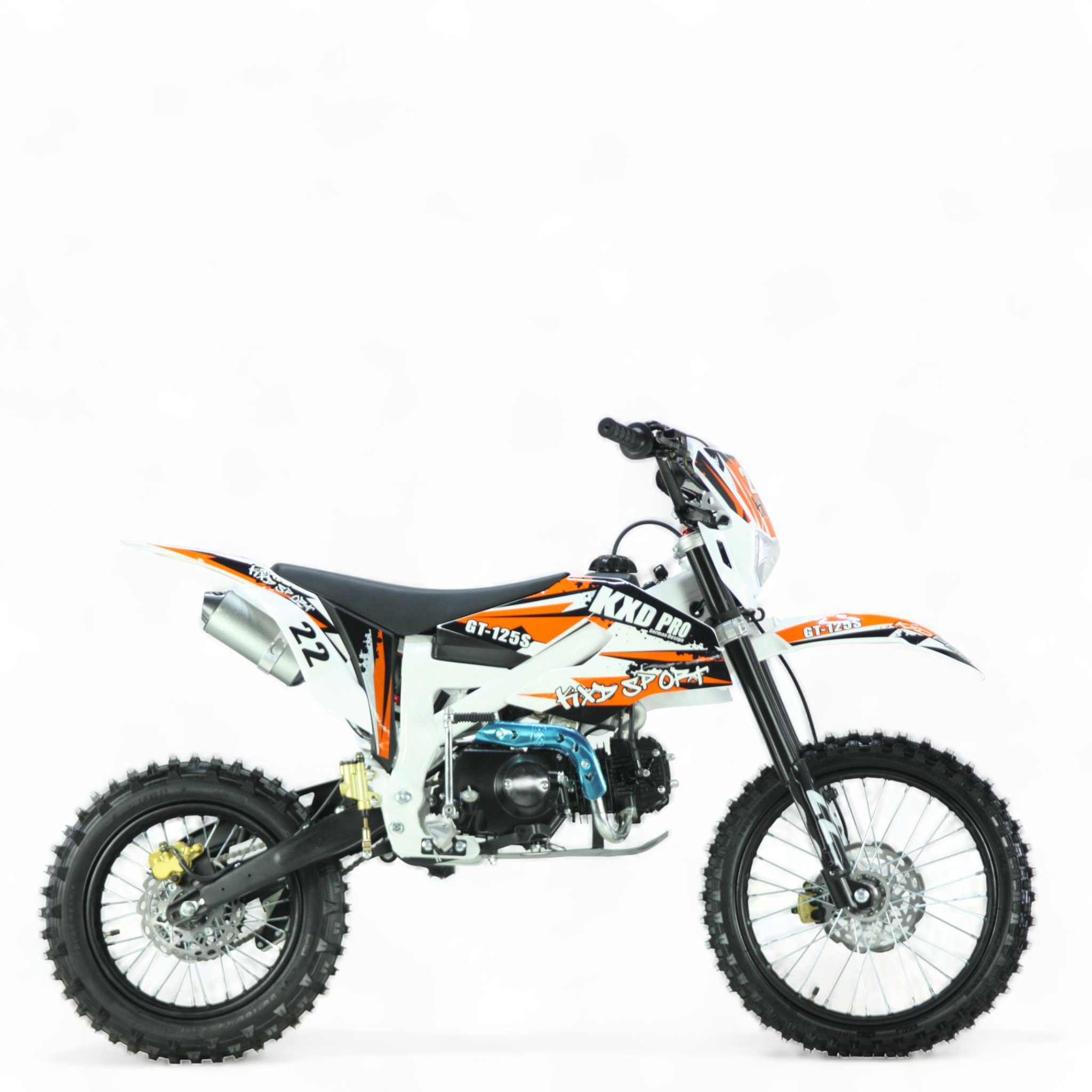 KXD Dirt-Bike KXD 612 E+K 125ccm 17/14