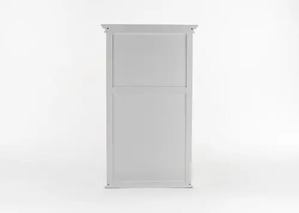 Novasolo Küchenbuffet Provence Verstellbare Regale, Single-Bay Hutch Kabinett
