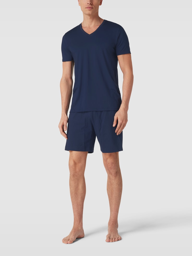 Pyjama-Hose mit elastischem Bund Modell 'RINGWOOD' in dunkelblau