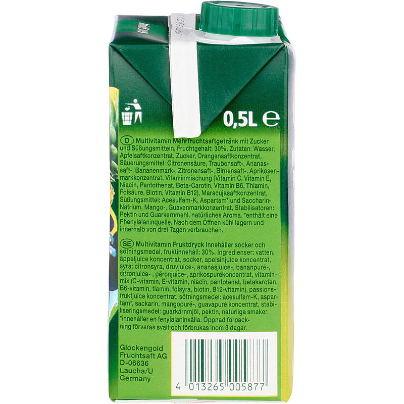 Glockengold Juice 0,5 l Multivitamin Glockengold