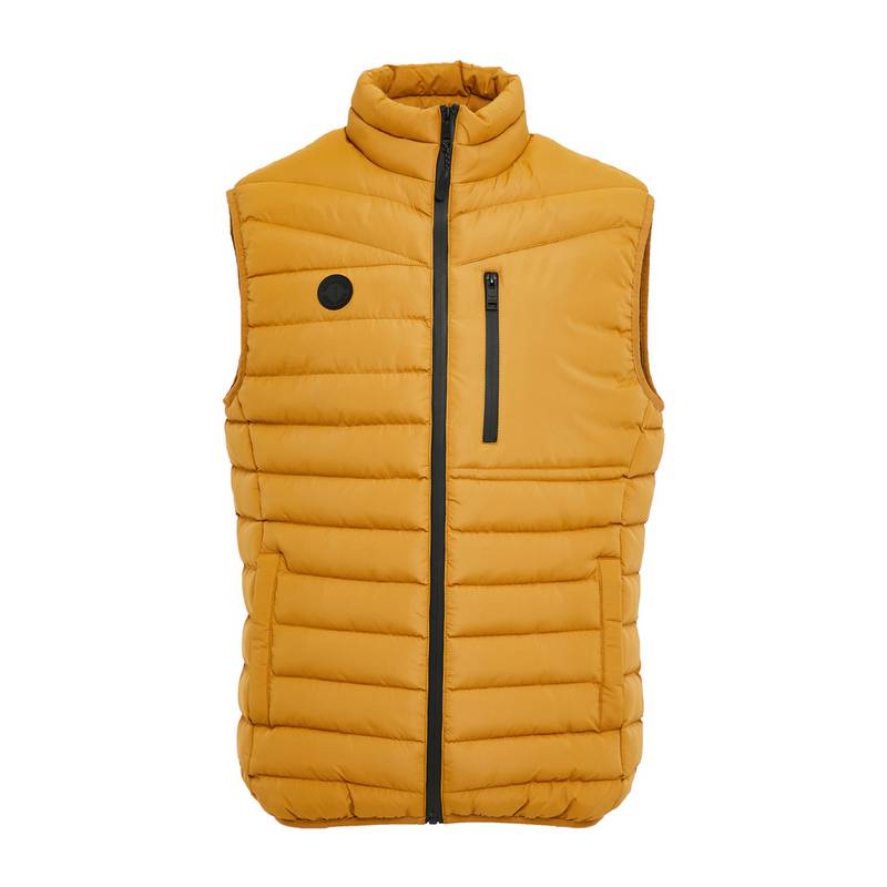 Threadbare THB Jacket Gilet Hunnigan Steppweste Herren