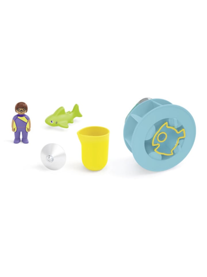 Playmobil Spielfigur Set Junior Aqua Wasserwirbelrad mit Babyhai, ab 12 Monate günstig kaufen onesize