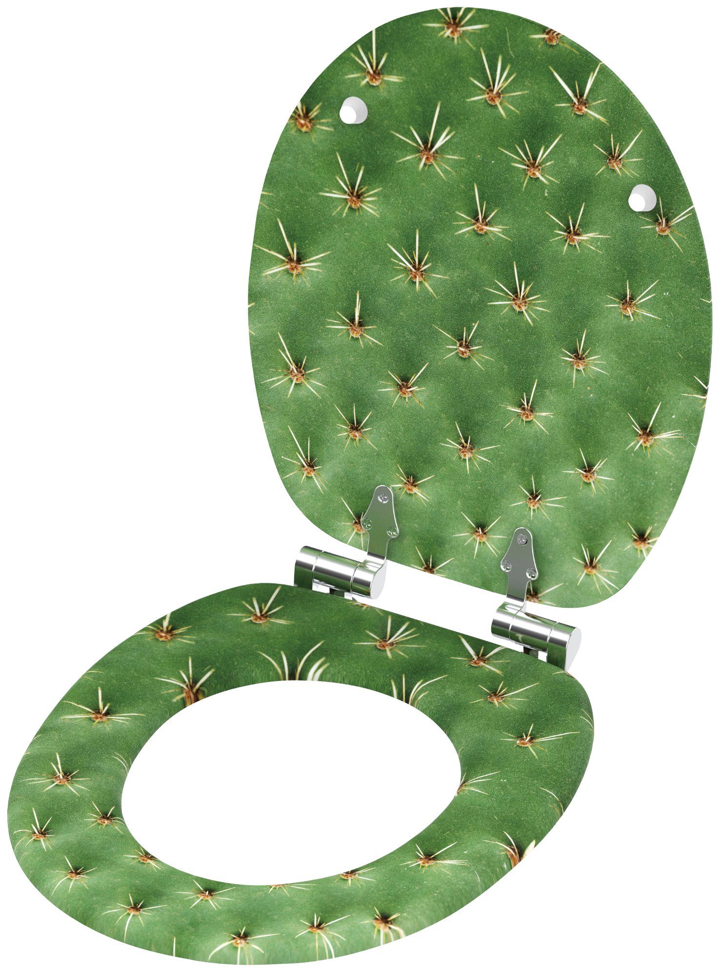 Sanilo WC-Sitz Kaktus, mit Absenkautomatik, BxL: 37,7 x 42,0 - 47,0 cm