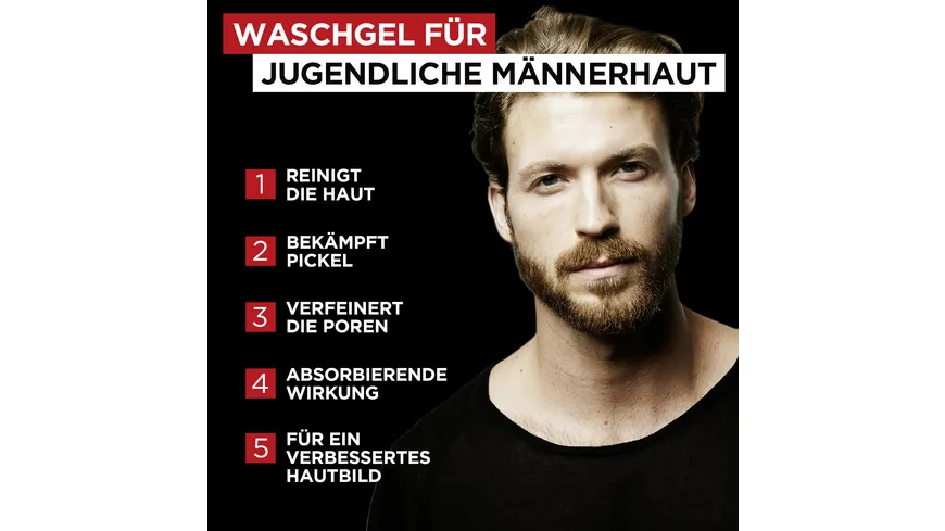 L'oréal Men Expert Waschgel PURE CARBON 100 ml