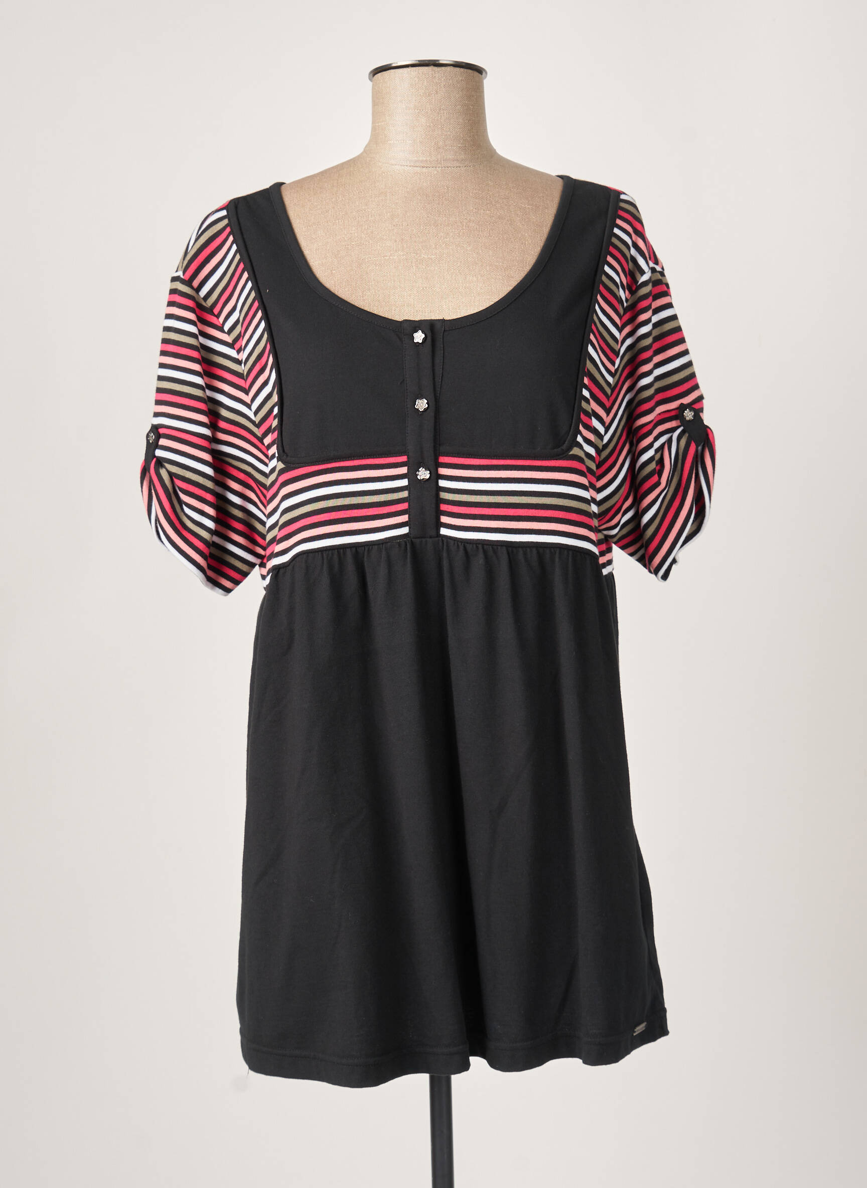 Thalassa Tuniquemanchecourte Femme couleur noir