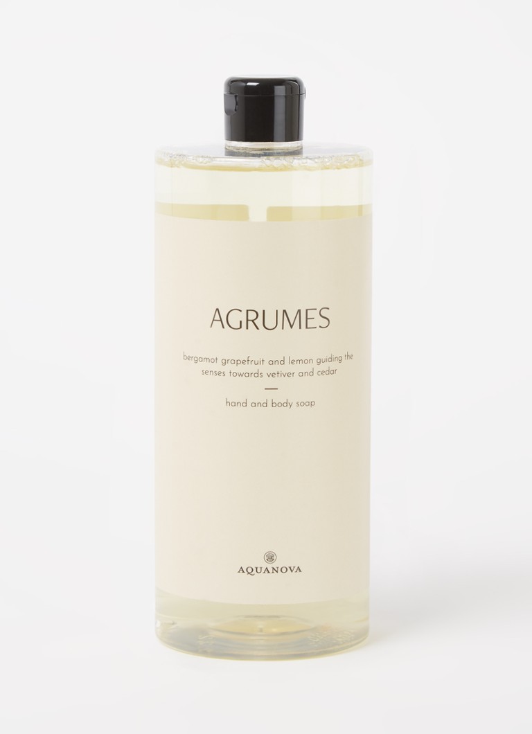 Aquanova Agrumes Płynne mydło do rąk w opakowaniu uzupełniającym 1000 ml
