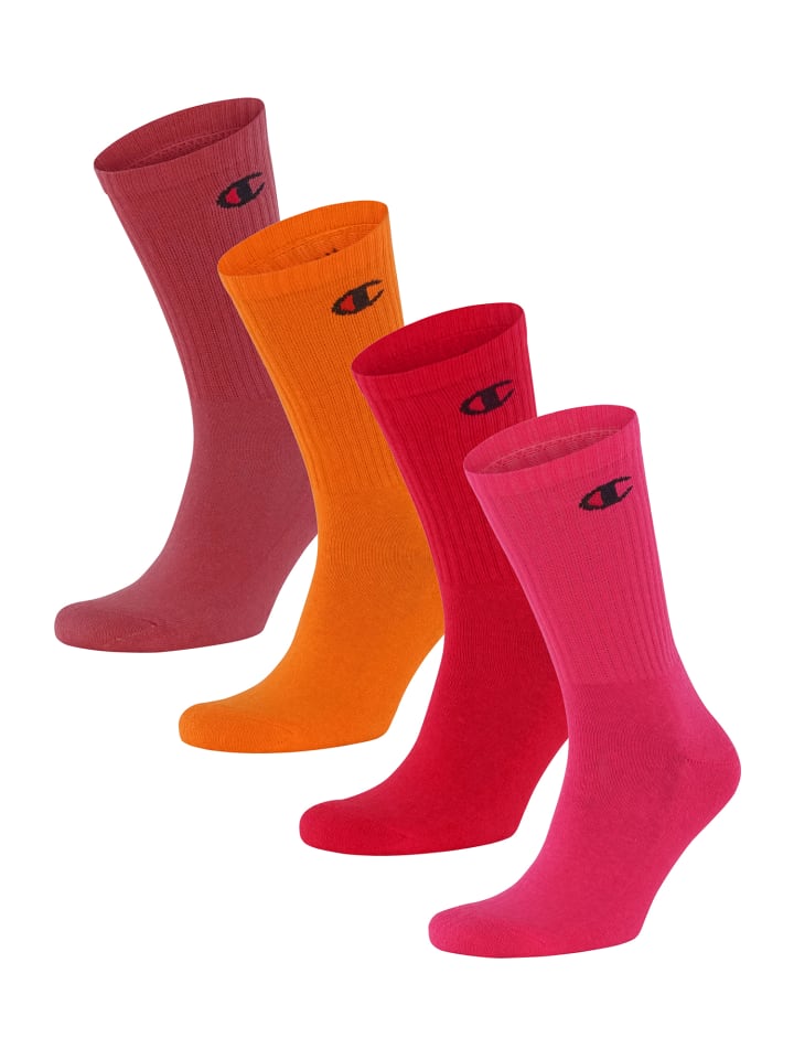 Champion Freizeitsocken Crew Socks Pastel in Shades of red günstig kaufen 43-46