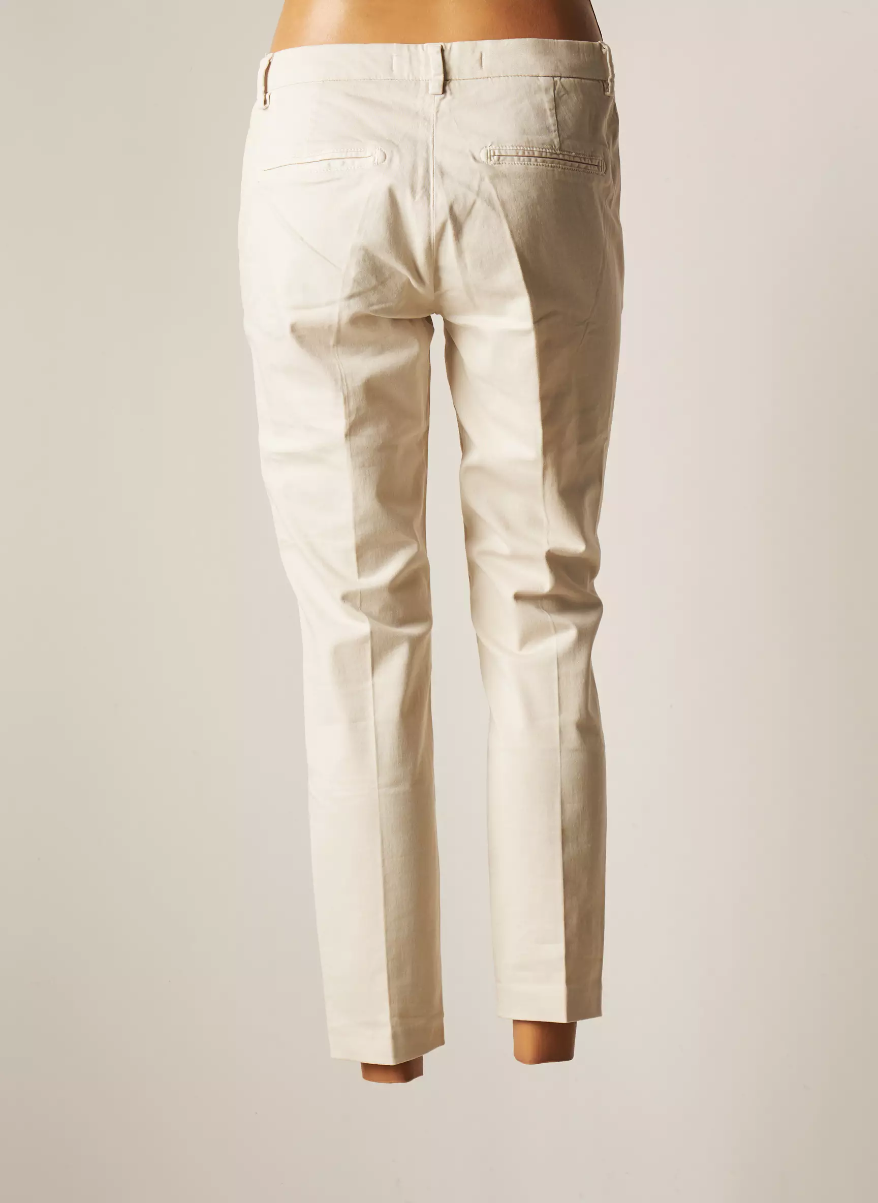 Yaya Pantalon7 8 Femme couleur gris