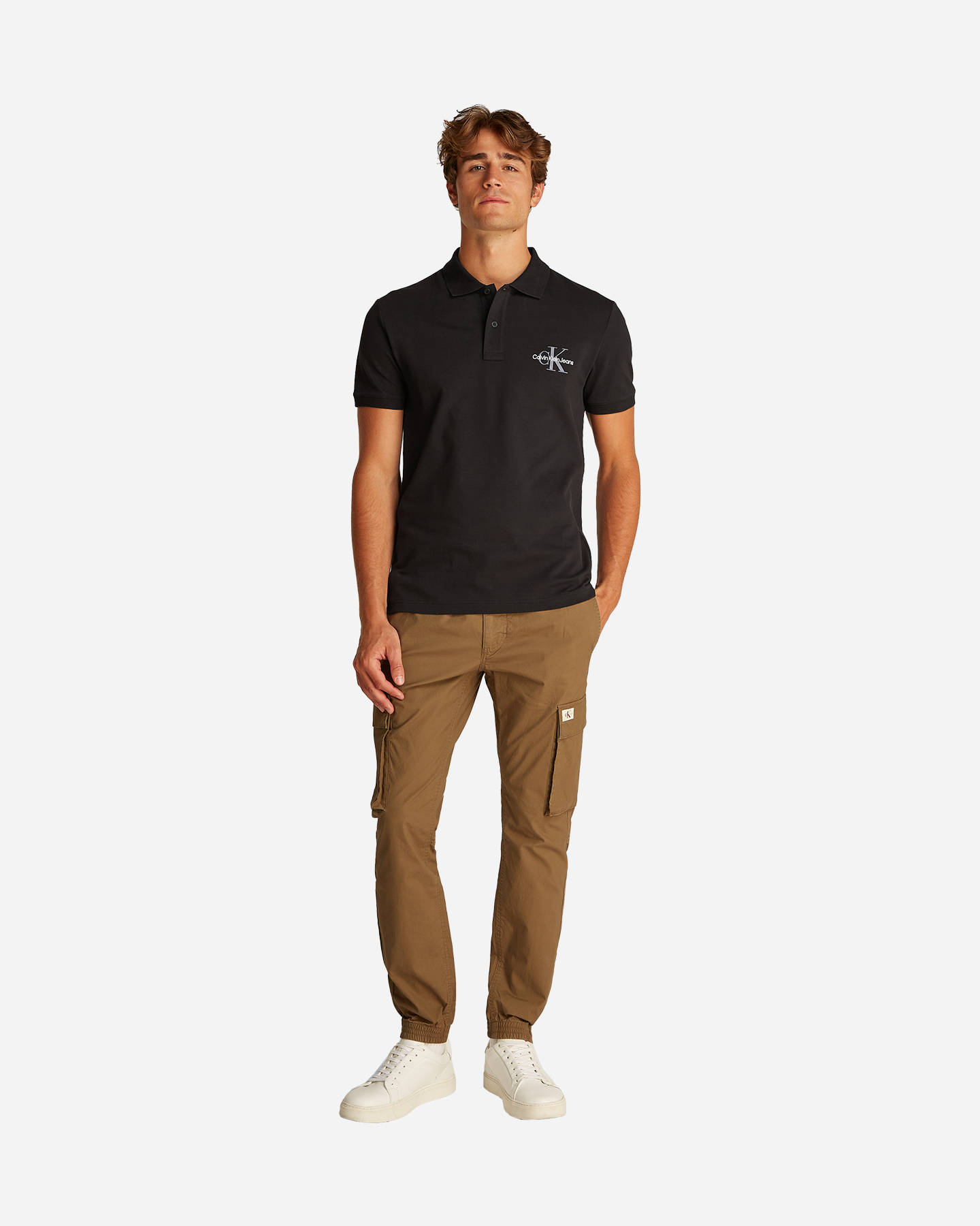 Polo Calvin Klein Jeans Mono Logo M J30J325664-0GM