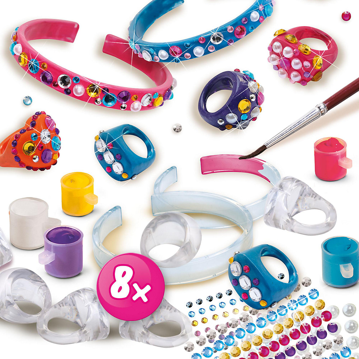 Diamanzo Ringe und Armbänder
