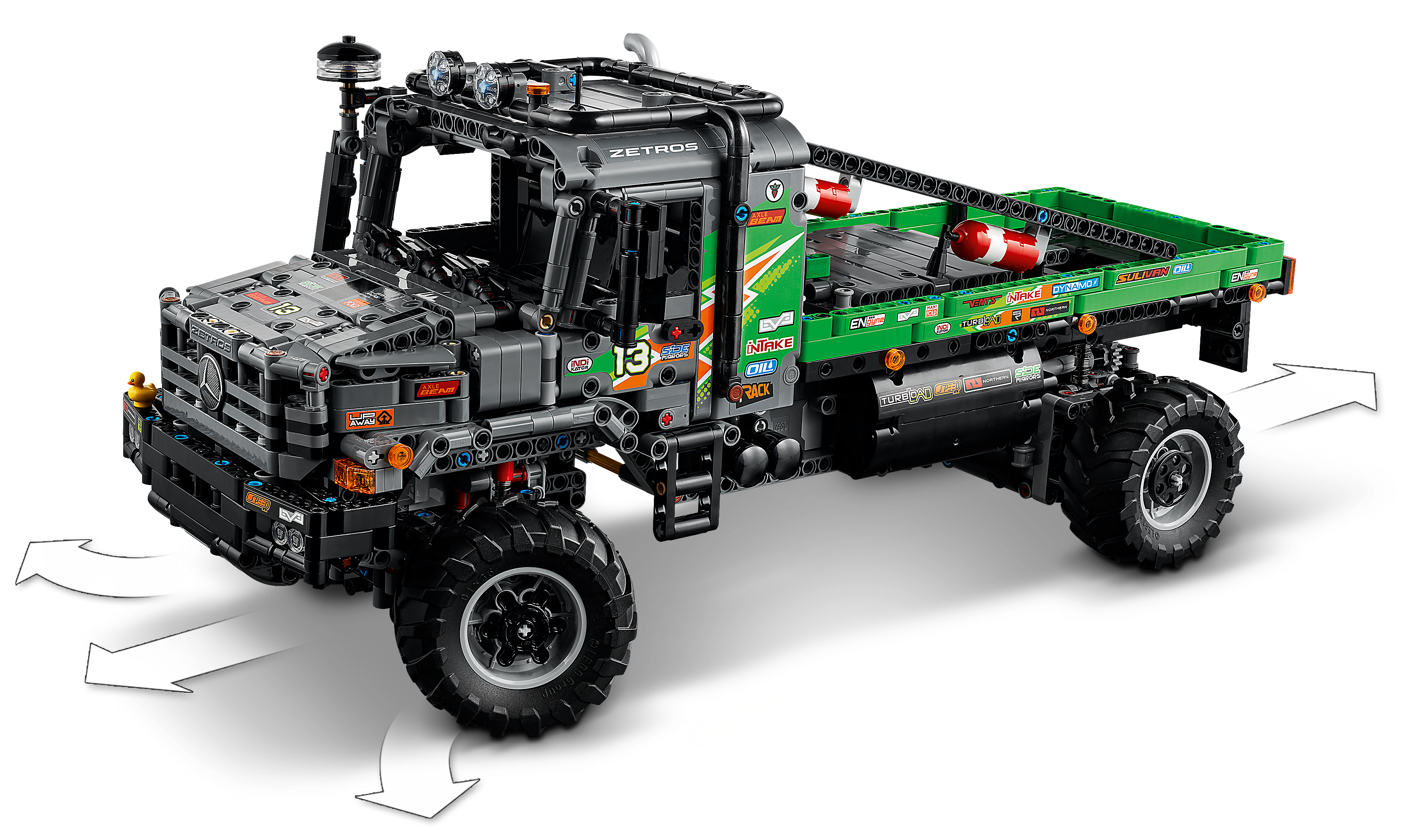 4x4 Mercedes-Benz Zetros Offroad-Truck 42129