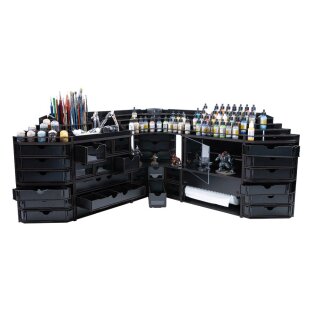 Black Paint Rack: Farbregal ausziehbar (Pigment)