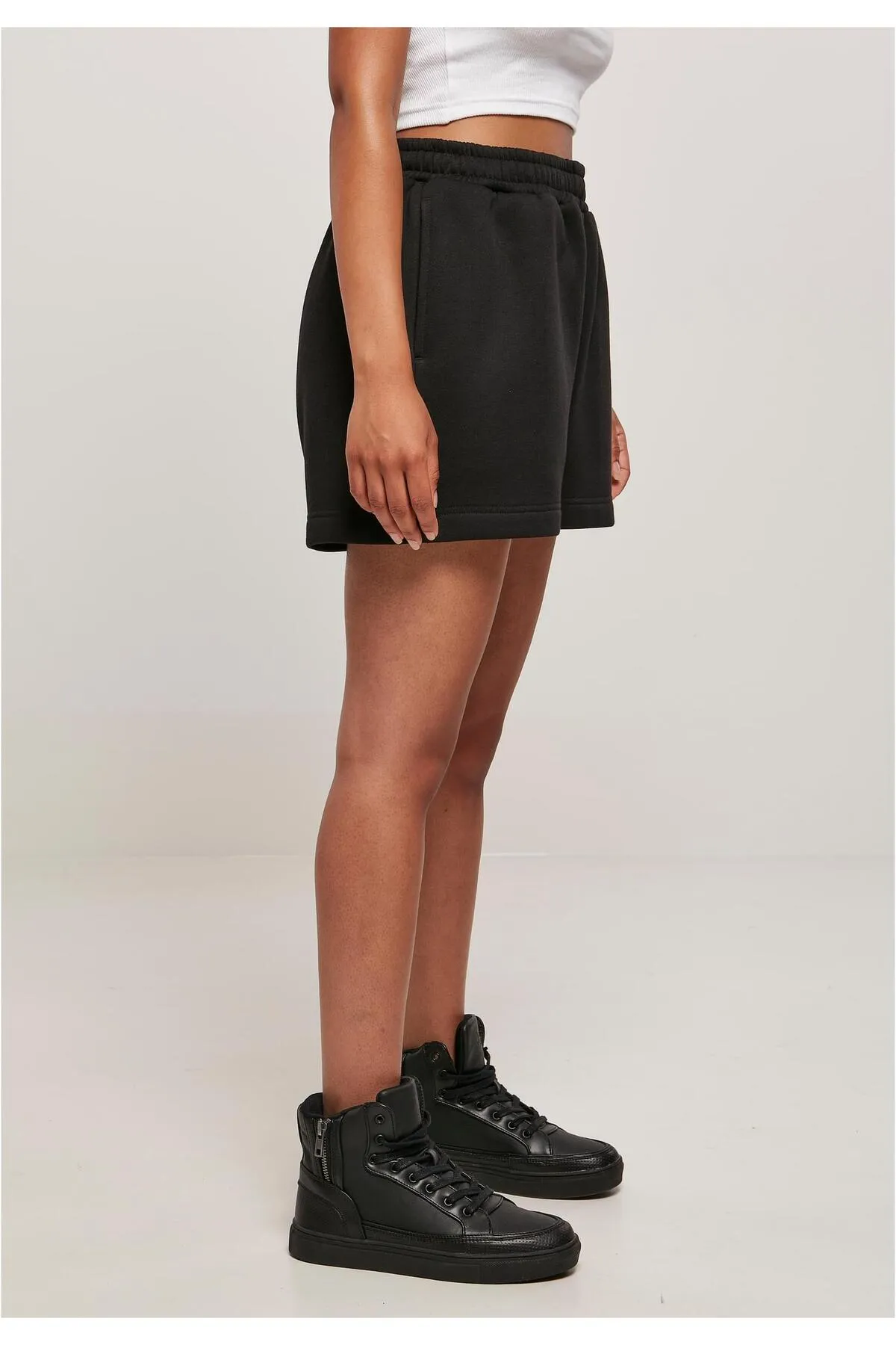 Starter  Kurze Sporthose - Schwarz - Mittlerer Bund