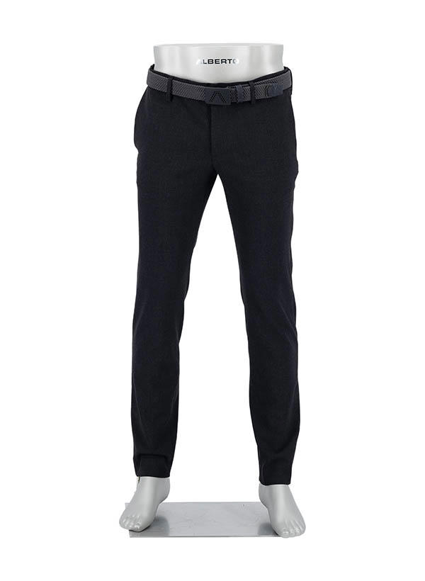 Alberto, Chino Rob-Z, Slim Fit, Ceramica®, anthrazit meliert