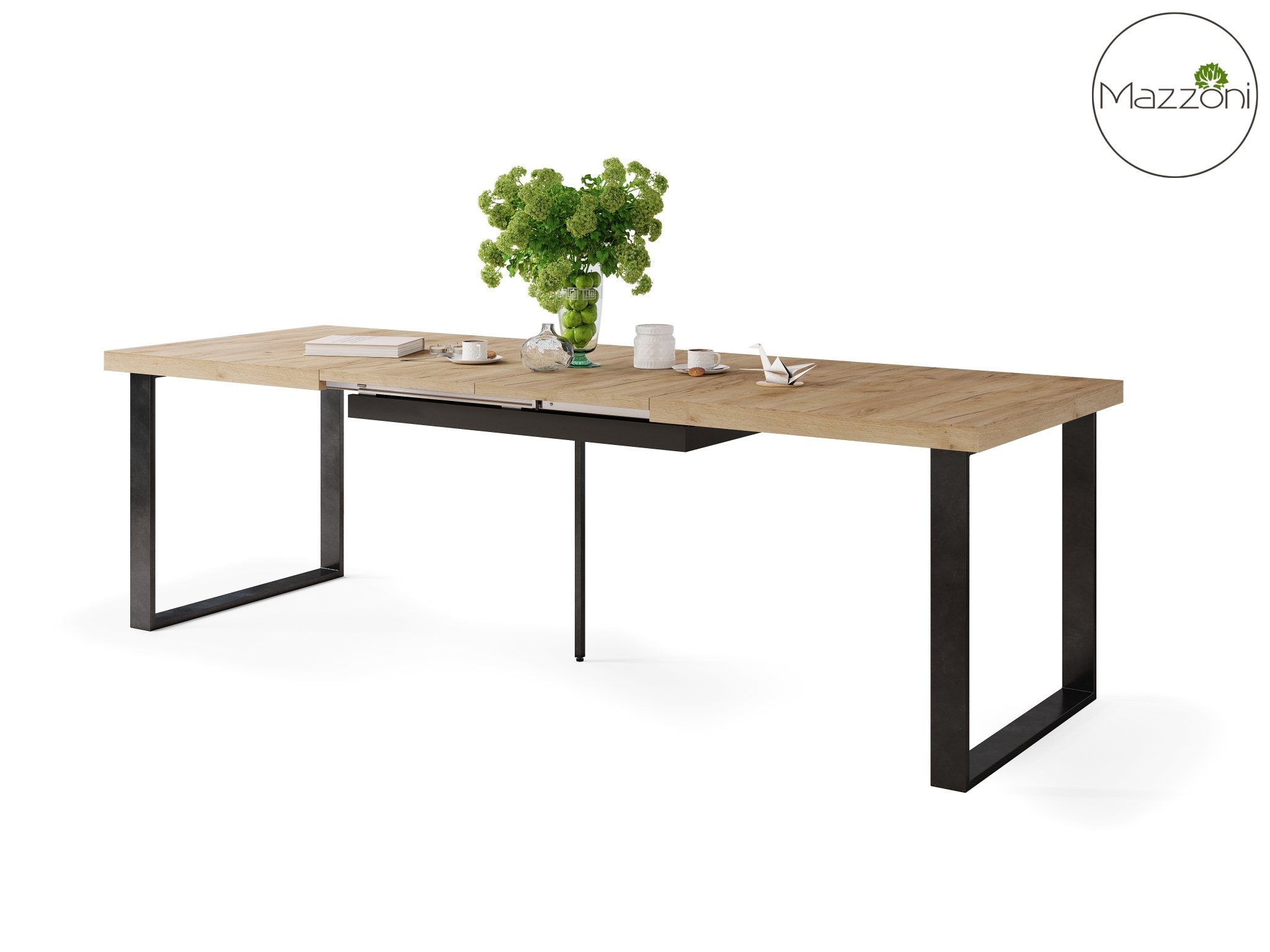 Mazzoni Esstisch Design Esstisch Avella Tisch ausziehbar 160 bis 310 cm