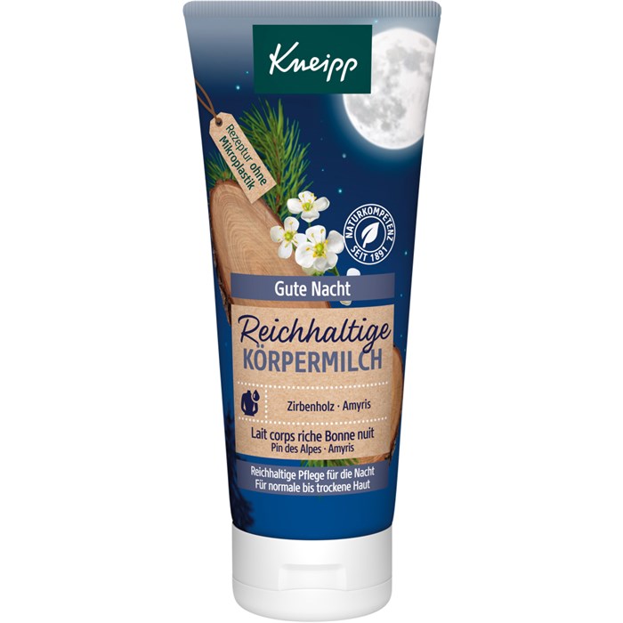 Reichhaltige Körpermilch
