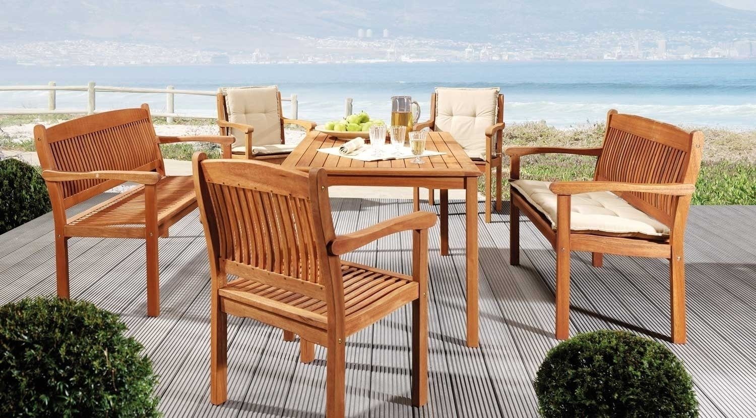 MERXX Gartenbank SUMATRA, Akazienholz, Braun, B 107 cm