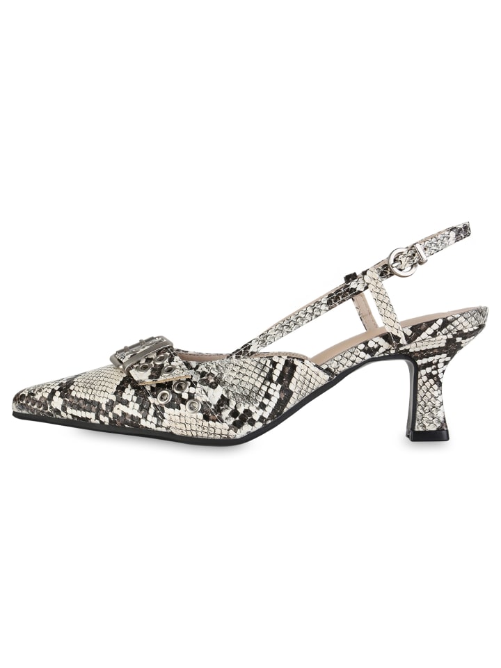 VAN HILL Slingpumps Penelope in Beige Snake günstig kaufen