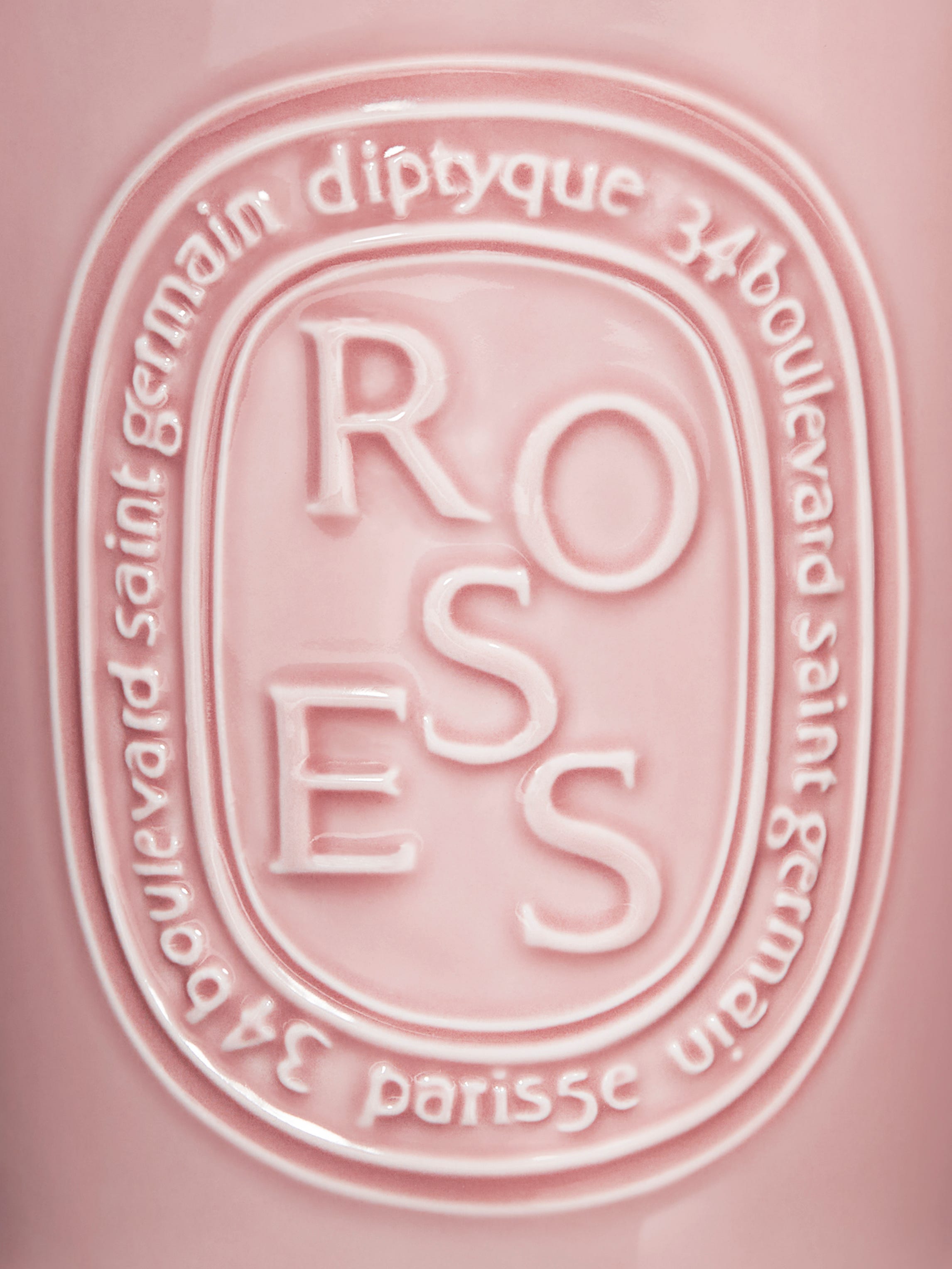 Roses - Bougie grand modèle