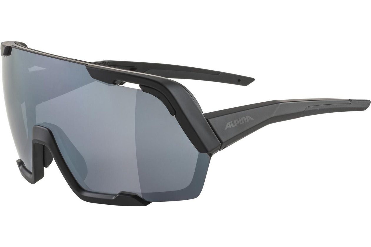 Alpina Rocket Bold all black matt / black mirror lens